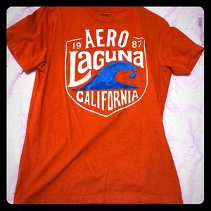 Aeropostale orange medium men's shirt